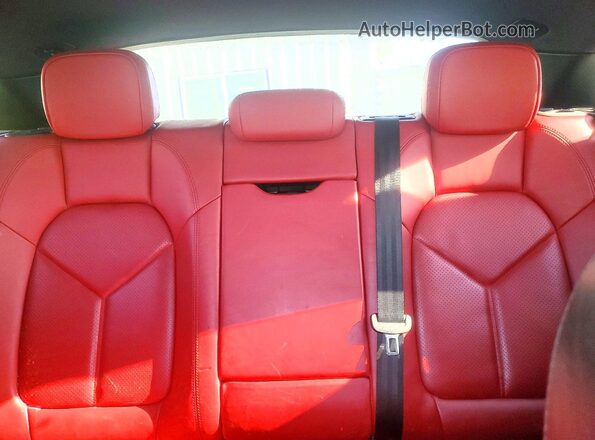 WP1AB2A54HLB11311 2017 PORSCHE MACAN White Вид задніх сидінь