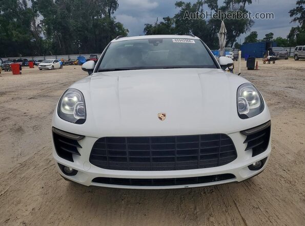 WP1AB2A54HLB15441 2017 PORSCHE MACAN Белый Вид спереди