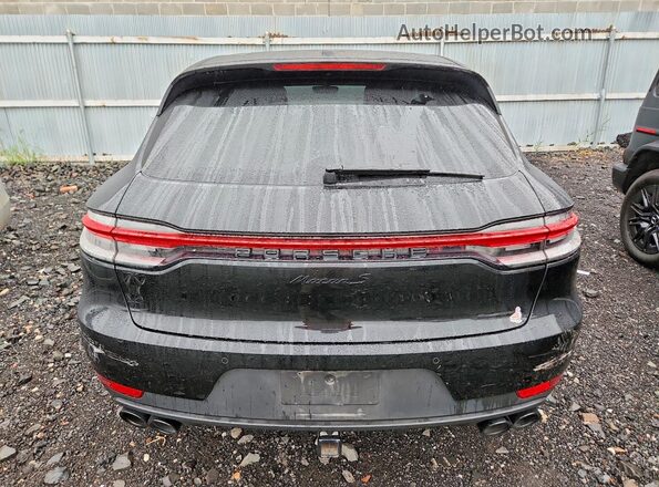 WP1AB2A54MLB34436 2021 PORSCHE MACAN Черный Вид сзади
