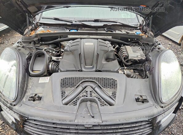 WP1AB2A54MLB34436 2021 PORSCHE MACAN Черный Вид подкапотного пространства