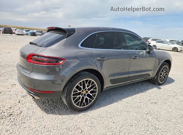 WP1AB2A55JLB31606 2018 PORSCHE MACAN Gray წინა მარჯვენა