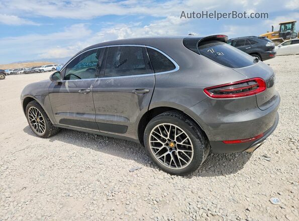 WP1AB2A55JLB31606 2018 PORSCHE MACAN Gray უკანა მარჯვენა