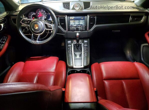 WP1AB2A58GLB55259 2016 PORSCHE MACAN White Առջևի վահանակի տեսք