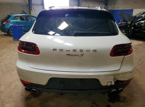 WP1AB2A58GLB55259 2016 PORSCHE MACAN White Հետևի տեսք