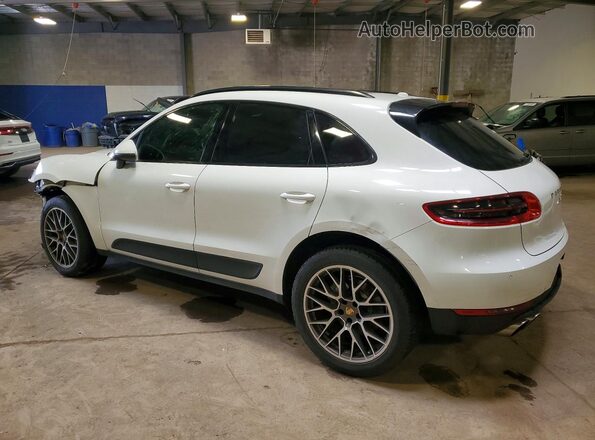 WP1AB2A58GLB55259 2016 PORSCHE MACAN White Հետևի ձախ