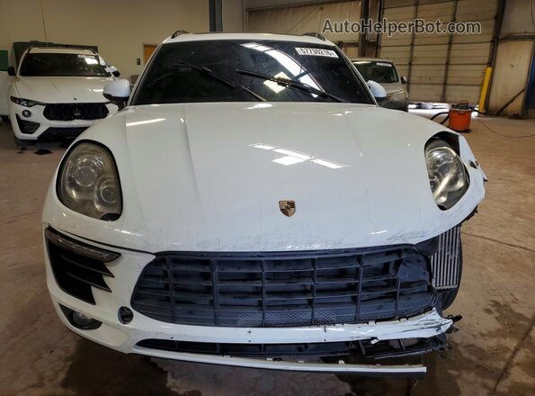 WP1AB2A58GLB55259 2016 PORSCHE MACAN White Դիմացի տեսք