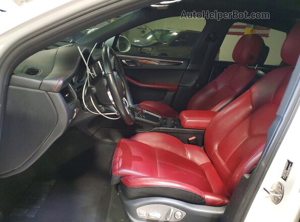 WP1AB2A58GLB55259 2016 PORSCHE MACAN White Սալոնի դիմացի տեսք