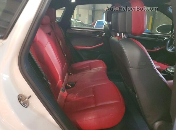 WP1AB2A58GLB55259 2016 PORSCHE MACAN White Սալոնի հետևի տեսք