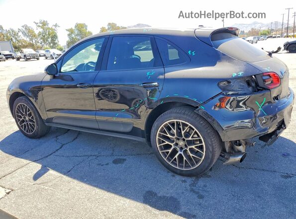 WP1AB2A58HLB12266 2017 PORSCHE MACAN Black უკანა მარცხენა