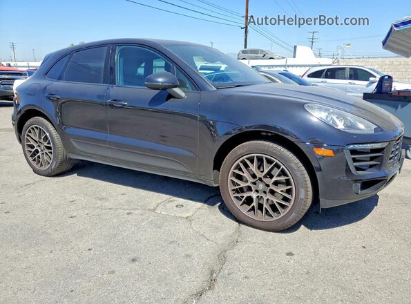 WP1AB2A58HLB12266 2017 PORSCHE MACAN Black წინა მარჯვენა