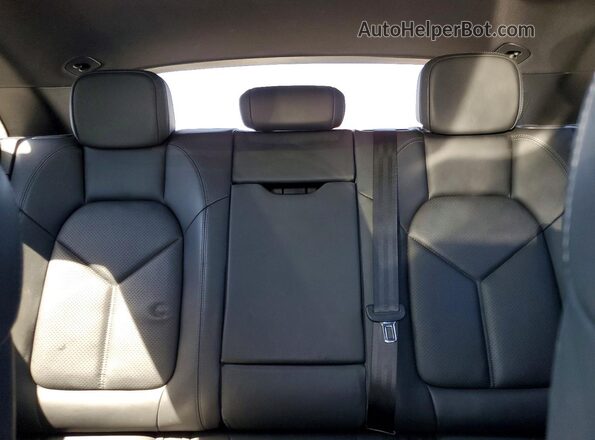 WP1AB2A58HLB12266 2017 PORSCHE MACAN Black უკანა სავარძლების ხედი