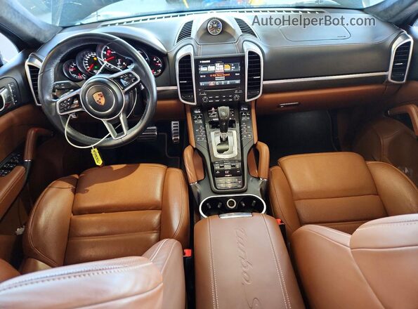 WP1AC2A26HLA97026 2017 PORSCHE CAYENNE Black Вид панелі приладів