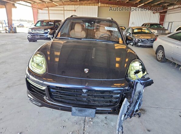 WP1AC2A26HLA97026 2017 PORSCHE CAYENNE Black Вид спереду