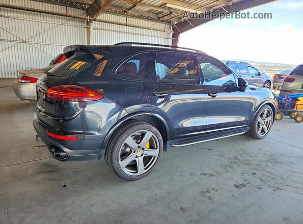 WP1AC2A26HLA97026 2017 PORSCHE CAYENNE Black Задня права чверть