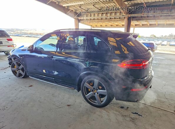WP1AC2A26HLA97026 2017 PORSCHE CAYENNE Black Задня ліва чверть