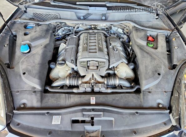 WP1AC2A26HLA97026 2017 PORSCHE CAYENNE Black Вид підкапотного простору