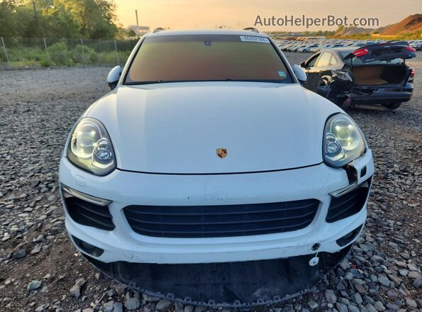 WP1AE2A25HLA71480 2017 PORSCHE CAYENNE White Вид спереду