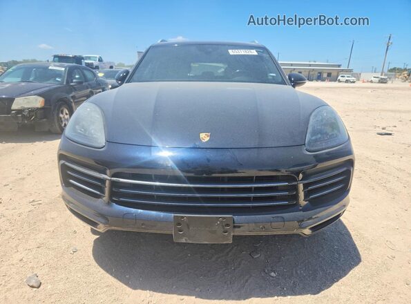 WP1AE2AY6KDA51633 2019 PORSCHE CAYENNE Black Front view