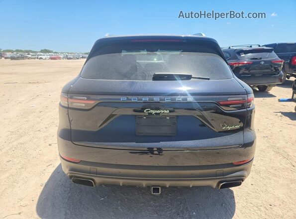 WP1AE2AY6KDA51633 2019 PORSCHE CAYENNE Black Rear view