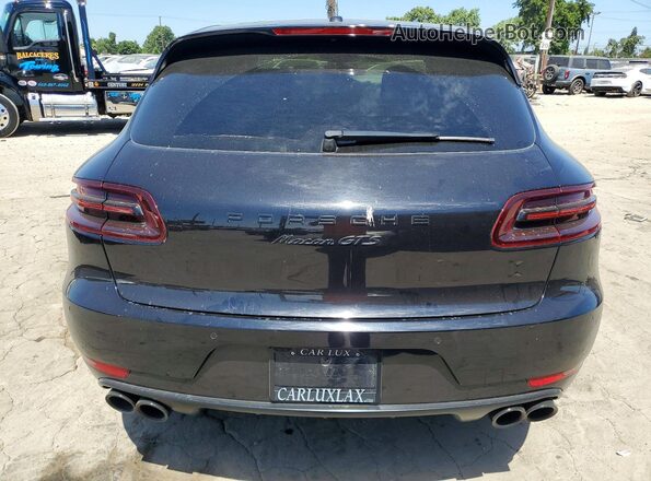 WP1AG2A57HLB51139 2017 PORSCHE MACAN Black Widok z tyłu