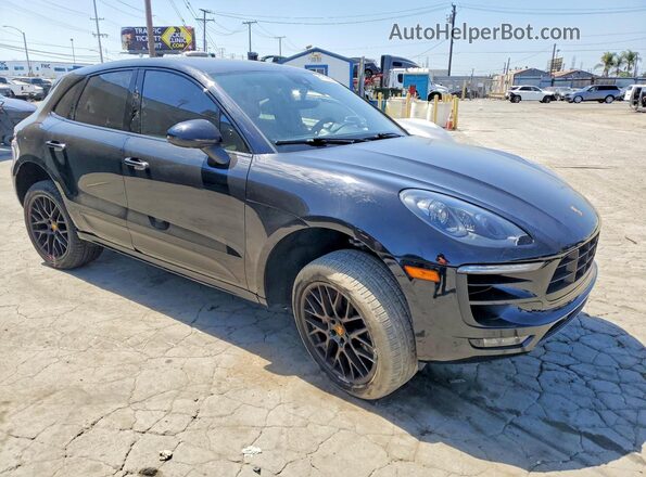 WP1AG2A57HLB51139 2017 PORSCHE MACAN Black Przód prawy