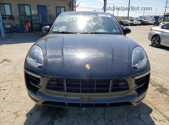 WP1AG2A57HLB51139 2017 PORSCHE MACAN Black Widok z przodu