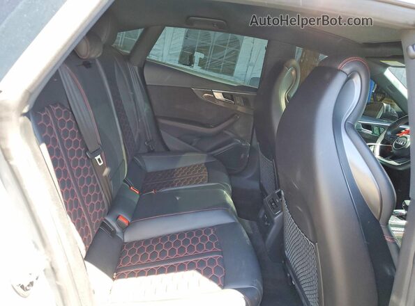 WUABWCF55KA907435 2019 AUDI RS5 Gray Rear seats view