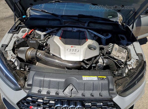 WUABWCF55KA907435 2019 AUDI RS5 Gray Rear interior view