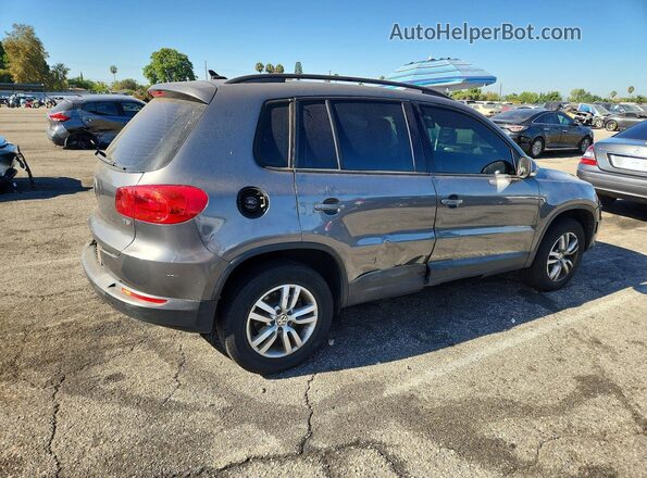 WVGAV7AX1HK039220 2017 VOLKSWAGEN TIGUAN Gray Tył prawy