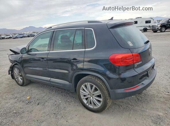 WVGAV7AX2GW554461 2016 VOLKSWAGEN TIGUAN Black Հետևի ձախ