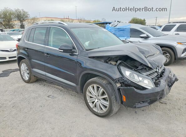 WVGAV7AX2GW554461 2016 VOLKSWAGEN TIGUAN Black Առջևի աջ