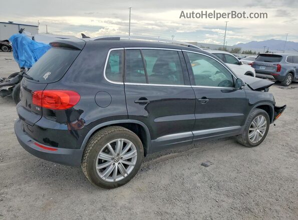 WVGAV7AX2GW554461 2016 VOLKSWAGEN TIGUAN Black Հետևի աջ