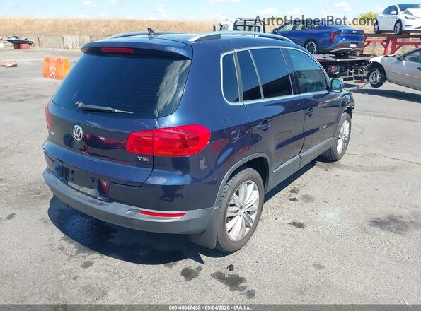 WVGAV7AX2GW572314 2016 VOLKSWAGEN TIGUAN Blue Rear right