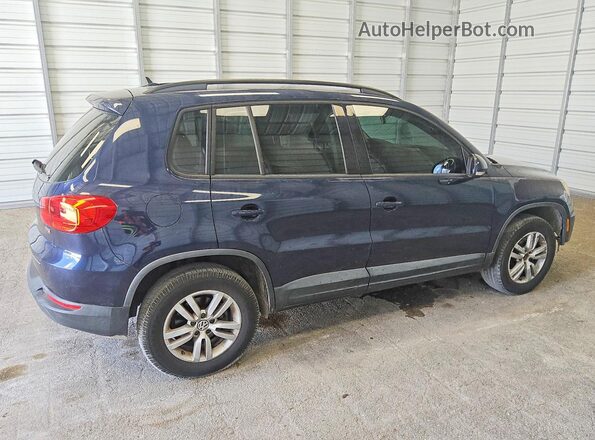 WVGAV7AX3GW600945 2016 VOLKSWAGEN TIGUAN Blue Rear right