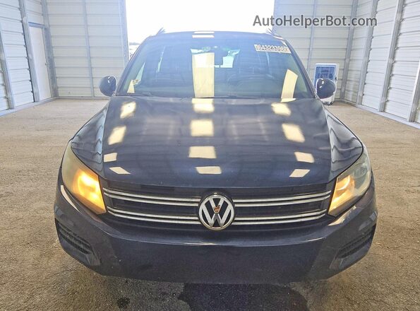 WVGAV7AX3GW600945 2016 VOLKSWAGEN TIGUAN Blue Front view