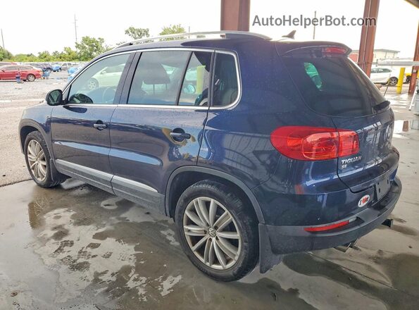 WVGAV7AX4GW506606 2016 VOLKSWAGEN TIGUAN Blue Հետևի ձախ