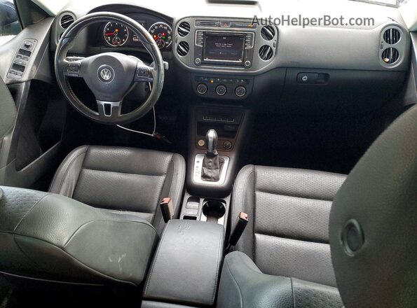 WVGAV7AX4GW506606 2016 VOLKSWAGEN TIGUAN Blue Առջևի վահանակի տեսք