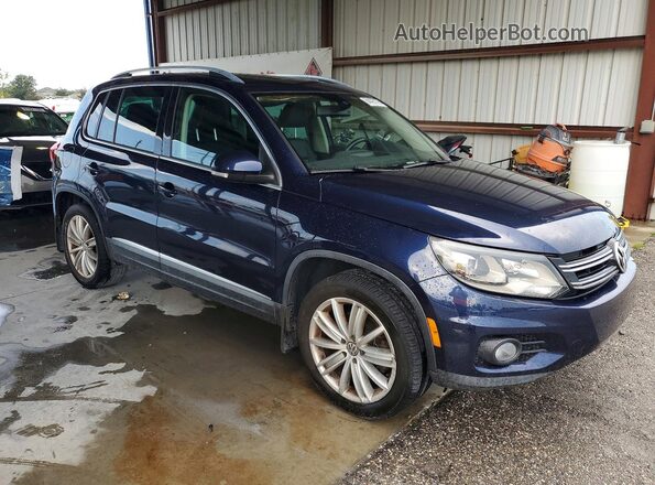 WVGAV7AX4GW506606 2016 VOLKSWAGEN TIGUAN Blue Առջևի աջ