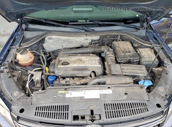 WVGAV7AX4GW506606 2016 VOLKSWAGEN TIGUAN Blue Շարժիչի բաժամունքի տեսք