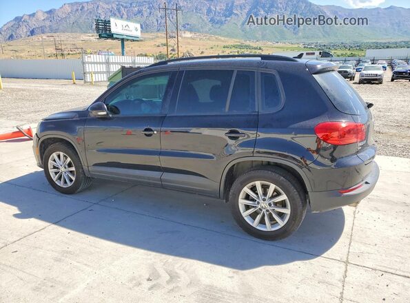 WVGAV7AX5HK042055 2017 VOLKSWAGEN TIGUAN Black Հետևի ձախ