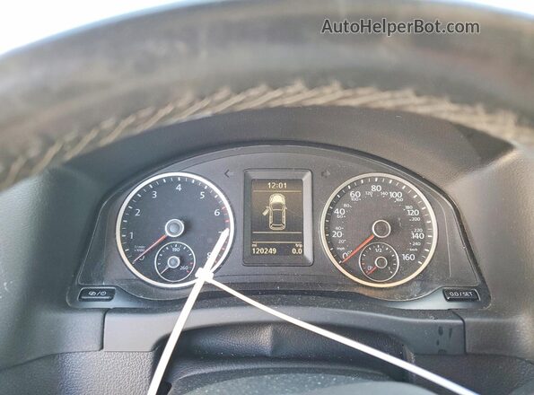 WVGAV7AX5HK042055 2017 VOLKSWAGEN TIGUAN Black Սարքավորումների վահանակի տեսք