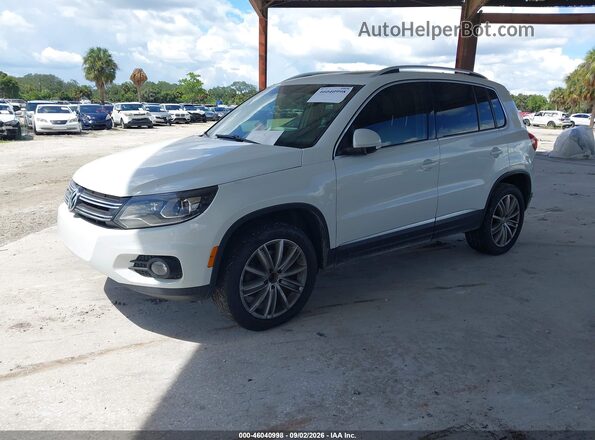 WVGAV7AX6GW558979 2016 VOLKSWAGEN TIGUAN Белый Передняя левая четверть
