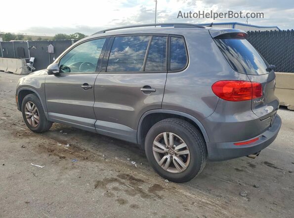 WVGAV7AX7GW559266 2016 VOLKSWAGEN TIGUAN Gray Հետևի ձախ