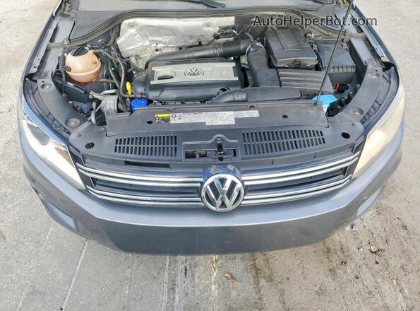 WVGAV7AX7GW559266 2016 VOLKSWAGEN TIGUAN Gray Շարժիչի բաժամունքի տեսք