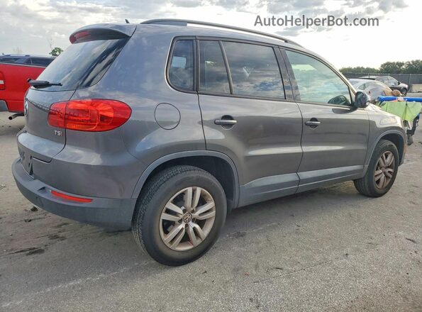 WVGAV7AX7GW559266 2016 VOLKSWAGEN TIGUAN Gray Հետևի աջ