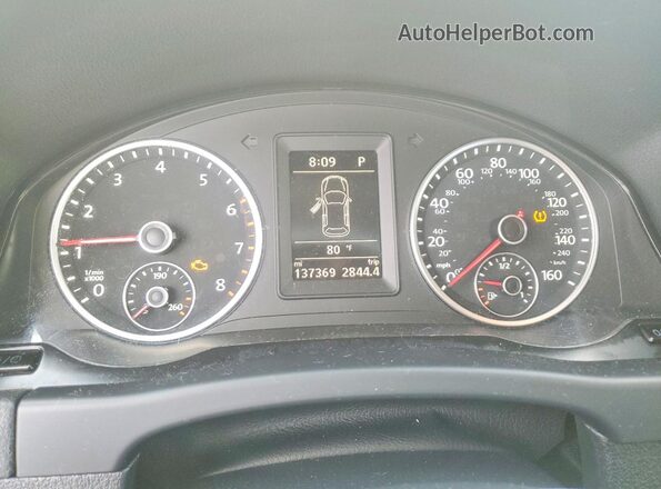 WVGAV7AX7GW559266 2016 VOLKSWAGEN TIGUAN Gray Սարքավորումների վահանակի տեսք