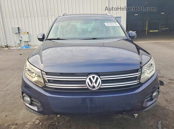 WVGAV7AX8GW561589 2016 VOLKSWAGEN TIGUAN Blue Vista frontal