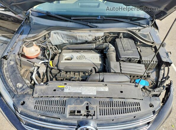 WVGAV7AX8GW591689 2016 VOLKSWAGEN TIGUAN Black უკანა სალონის ხედი