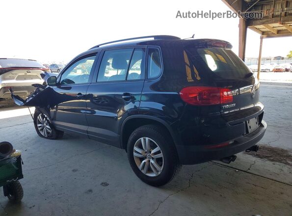 WVGAV7AX9GW603204 2016 VOLKSWAGEN TIGUAN Black Հետևի ձախ