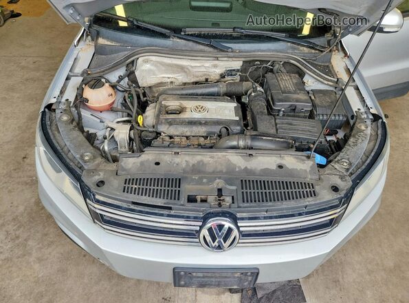 WVGBV7AX0GW604486 2016 VOLKSWAGEN TIGUAN Серебряный Вид подкапотного пространства